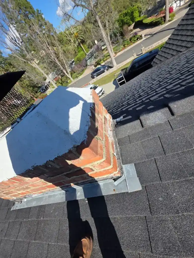 Inspection: chimney flashing